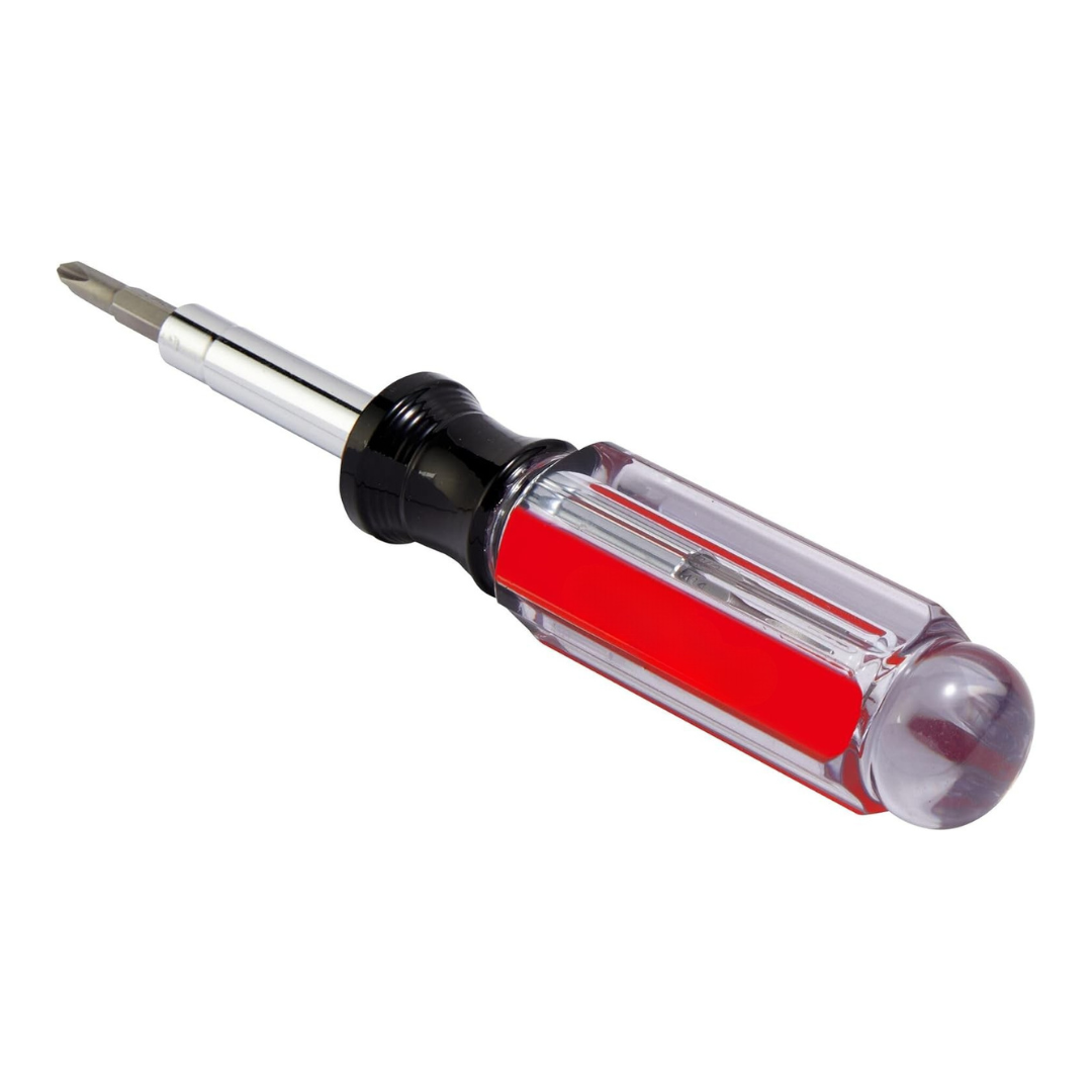 Alpha Auto Services 8-Inches Multi-Bit Screwdriver